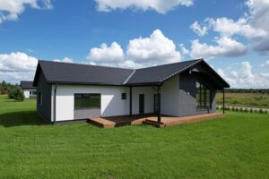 Koidula X5 maja — 5-toaline kodu terrassi ja kuuriga, 163.7 m², Tänassilma